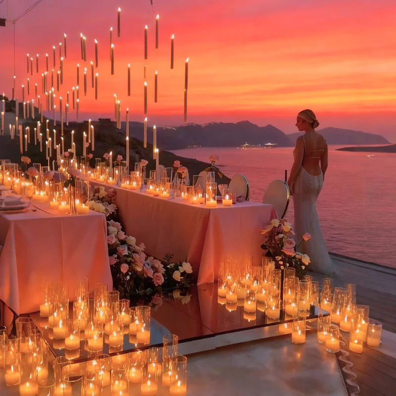 Lumitero Floating Candle Perfectly Straight Hanging